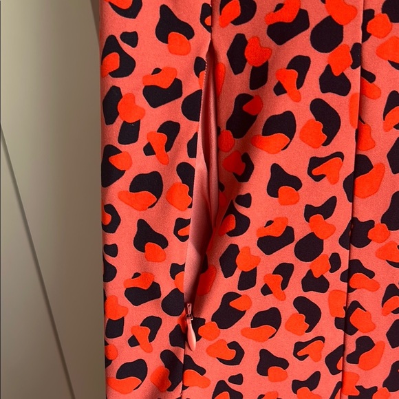 J.Lindeberg Jasmin Golf | Faded Rose Animal Print Dress | L - Picture 4 of 4